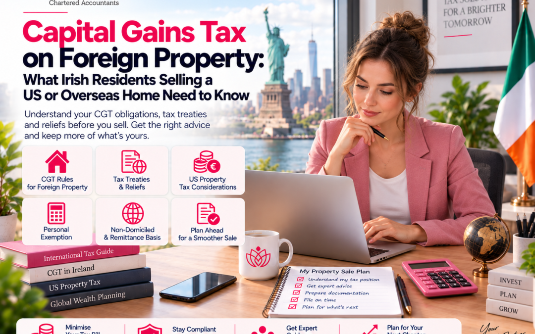 Capital Gains Tax on Foreign Property: What Irish Residents Selling a US or Overseas Home Need to Know